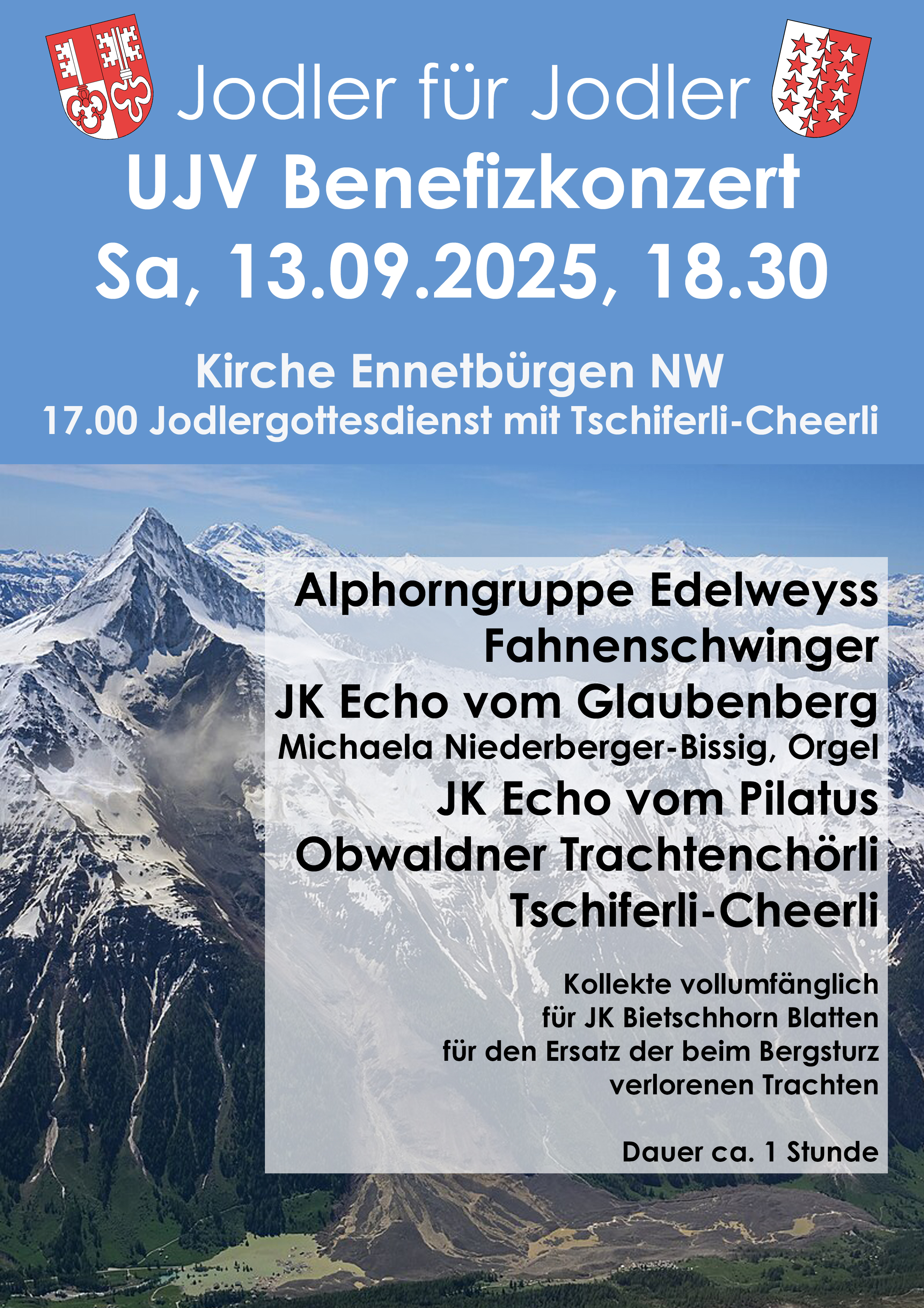Benefizkonzert fur Blatten 13.09.25