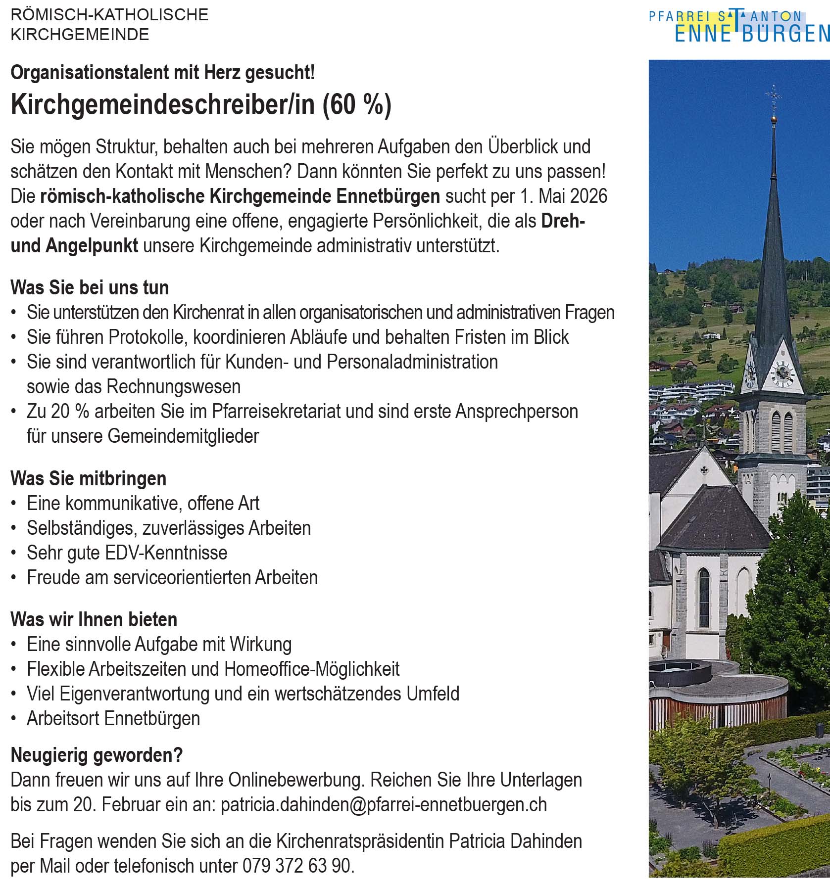 Kirchenratsschreiberin 01.05.2026 Vers.2