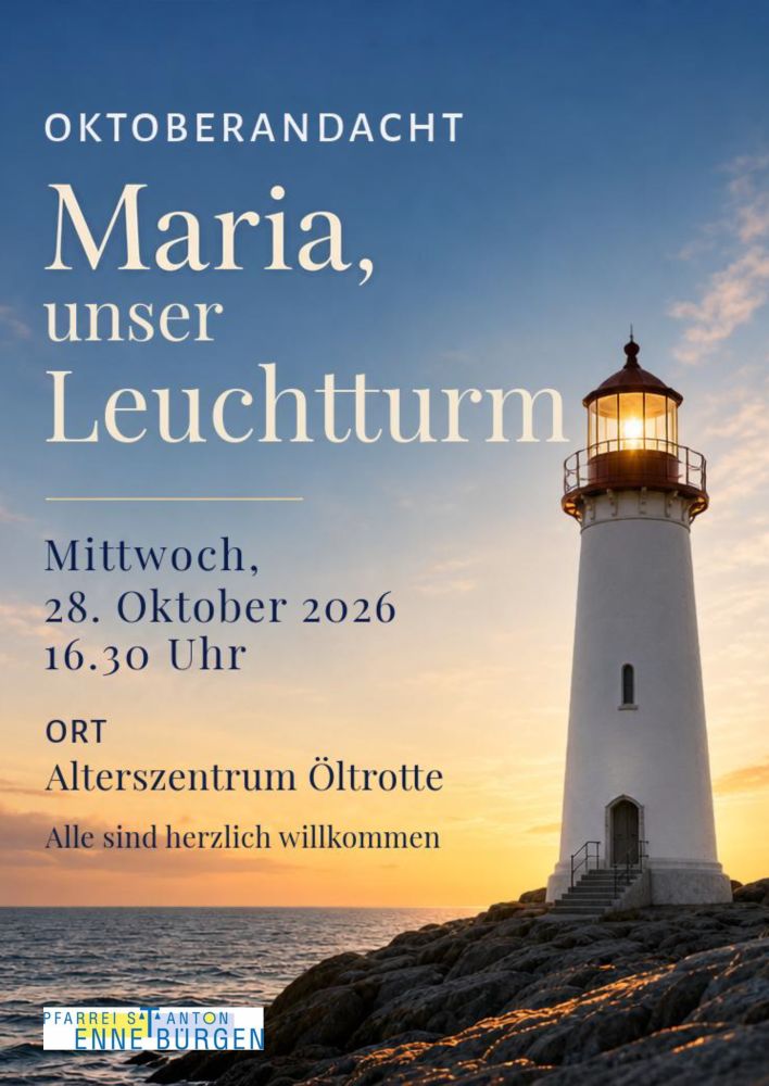 Oktoberandacht im Alterszentrum Oeltrotte