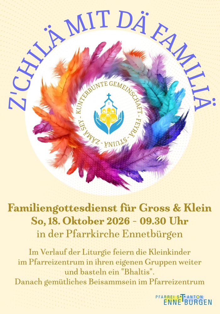 Familiengottesdienst f&uuml;r Gross & Klein