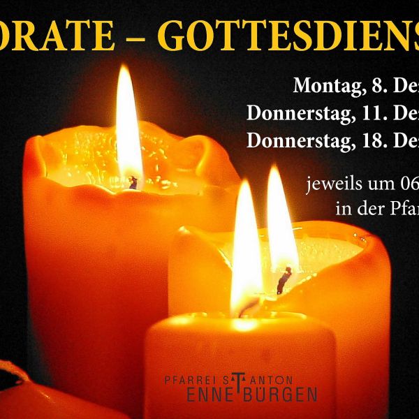 Rorate-Gottesdienste